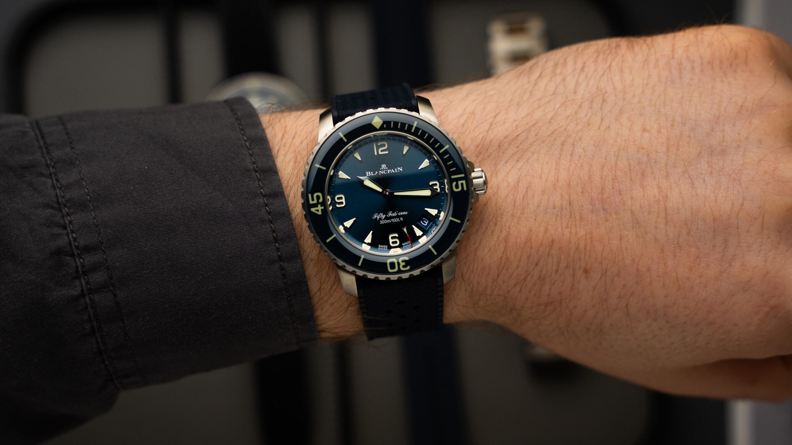 Hank Swiss Watches: Explore the Blancpain Fifty Fathoms Tech 45mm Dive Watch