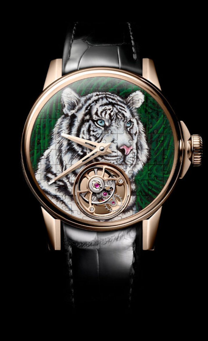 Hank SwissWatches: Discover the Louis Moinet White Tiger Tourbillon Watch