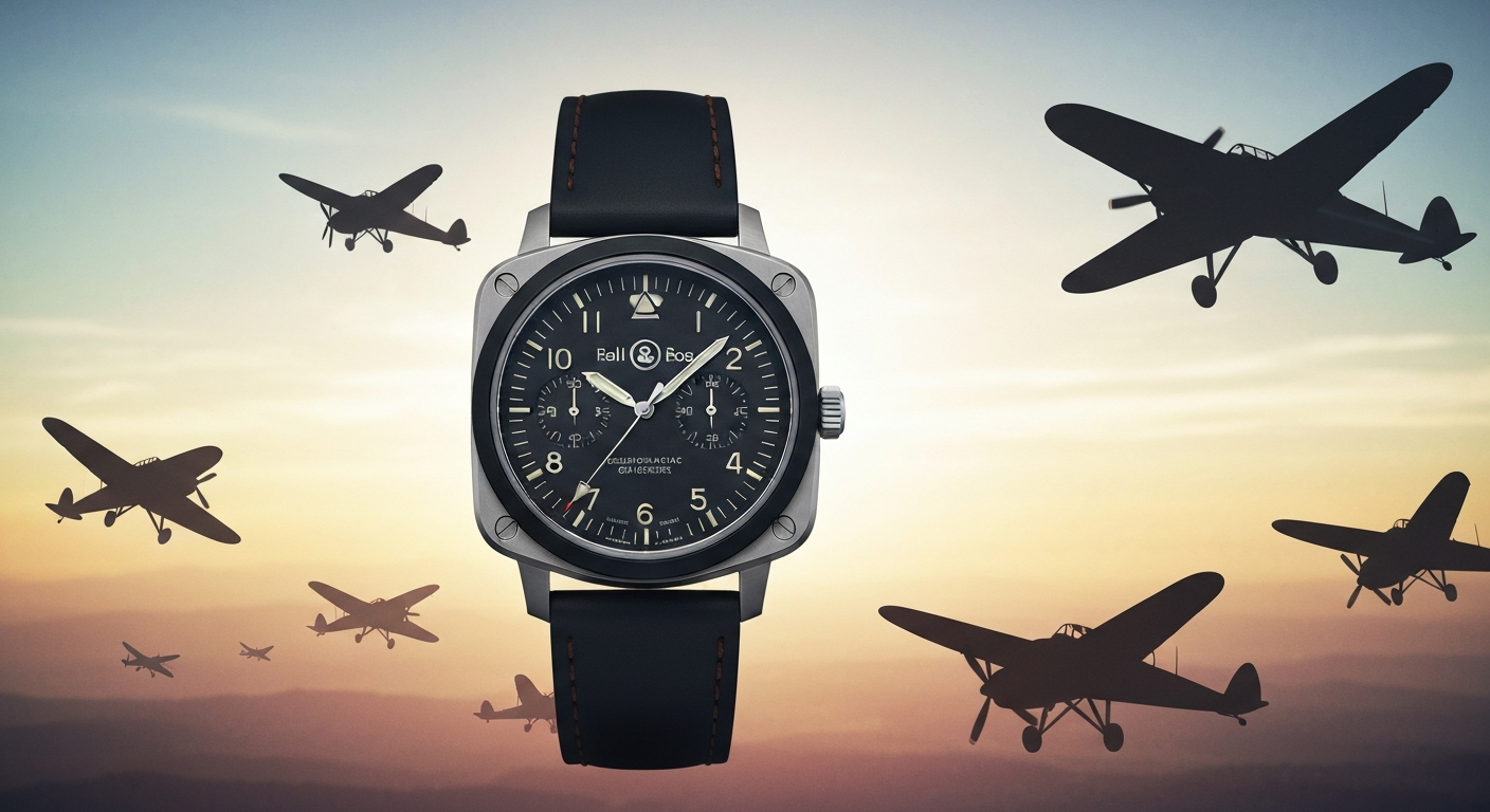 Hank Swiss Watches: Discover the Legacy of Bell & Ross Pilot Watches